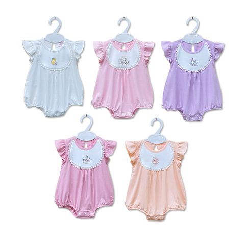  Áo body bé gái yếm ren 1702 - HELLO BnB 