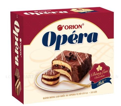 Bánh Orion Opera vị socola (10 gói x 28g) 