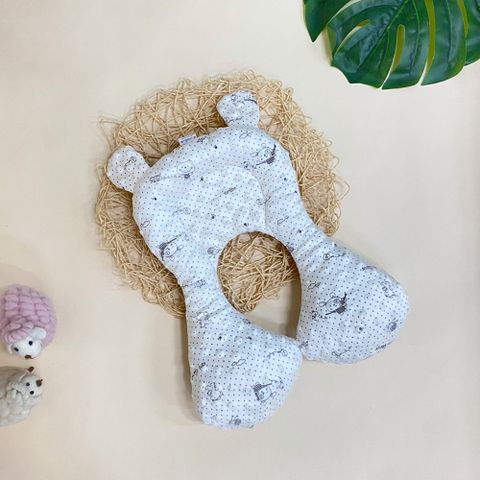  Gối đỡ cổ cho bé (ngồi xe đẩy, xe hơi, máy bay) 1789 họa tiết ngẫu nhiên - HELLO BnB 