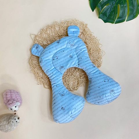  Gối đỡ cổ cho bé (ngồi xe đẩy, xe hơi, máy bay) 1789 họa tiết ngẫu nhiên - HELLO BnB 