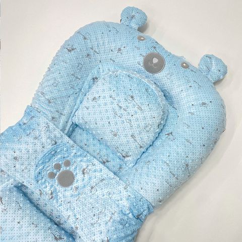  Đệm chống trào ngược và ngủ ngon cho bé (kèm gối chống trào ngược và gối gác chân) 1791 - HELLO BnB 