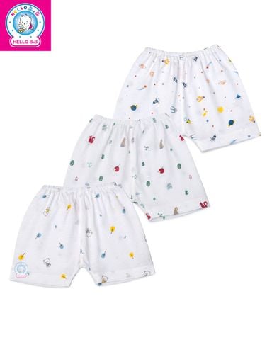  Quần đùi đáy nem in họa tiết 0035 - HELLO BnB (Hình in ngẫu nhiên) 