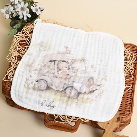  Khăn Muslin SS1794 30x30 