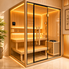 Phòng Xông Hơi Khô Gỗ Hemlock Mẫu 02
