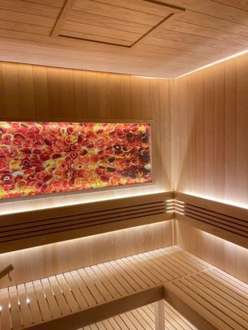 Phòng Xông Hơi Khô Gỗ HemLock Mẫu 01