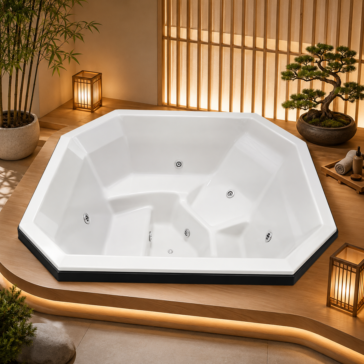 Bồn tắm Massage Amazon TP 8057