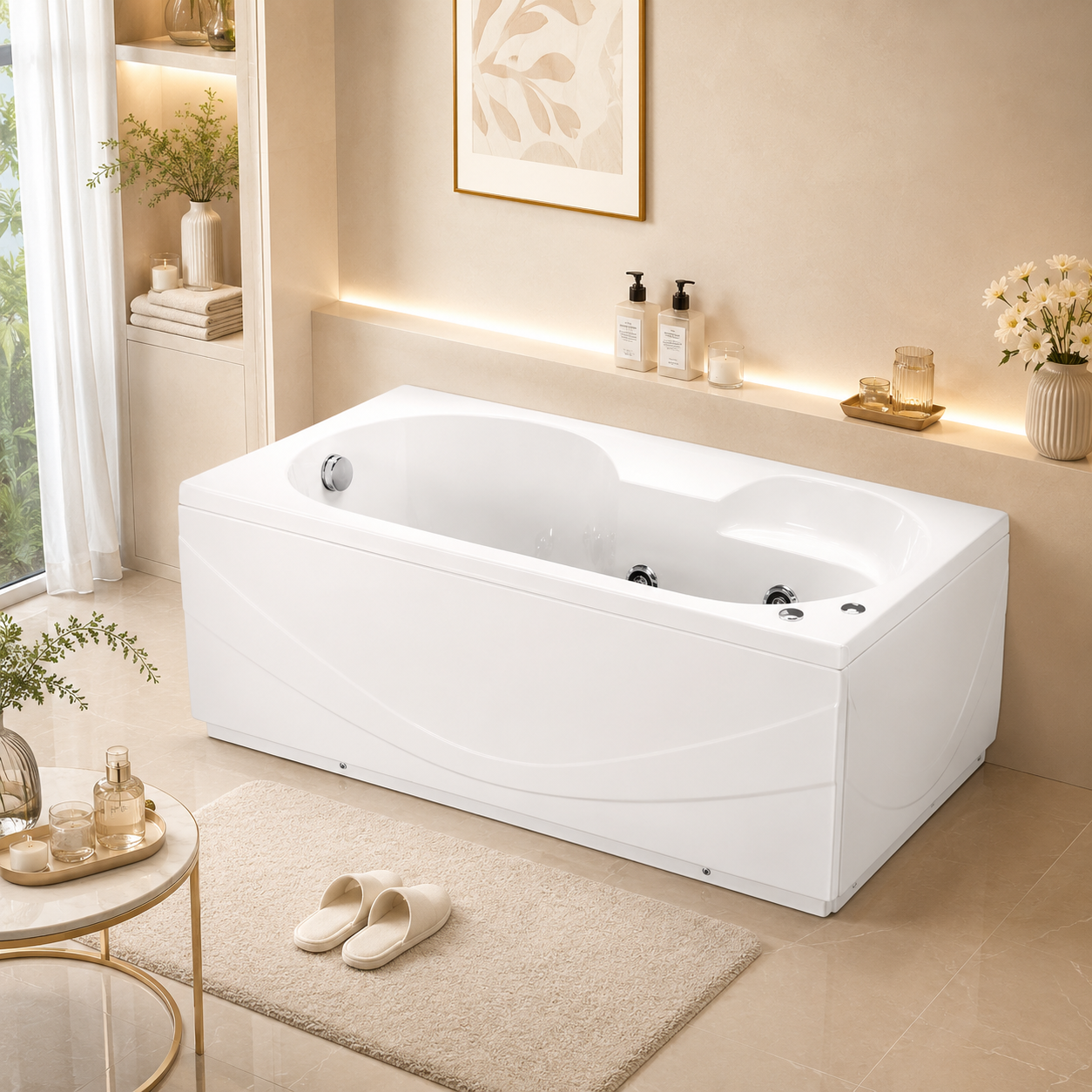 Bồn tắm Massage Caesar MT 0370 L