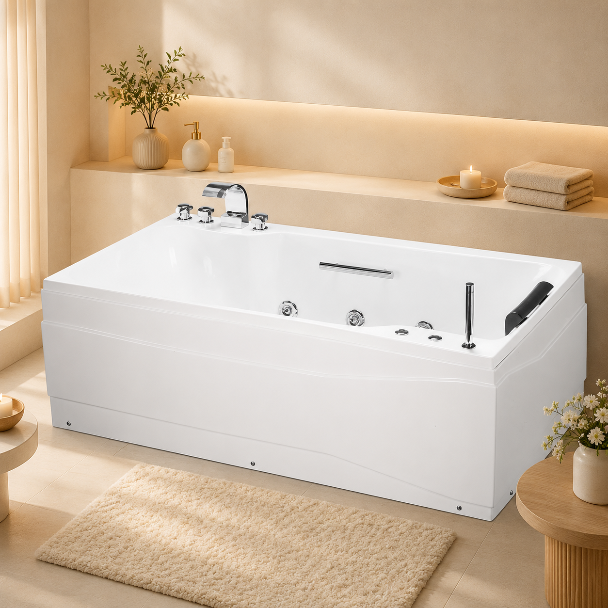 Bồn tắm Massage Caesar MT 0870 L