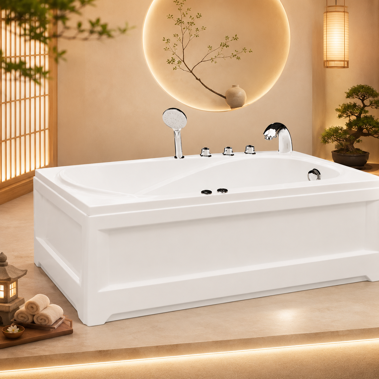 Bồn tắm massage Euroca EU1 1475