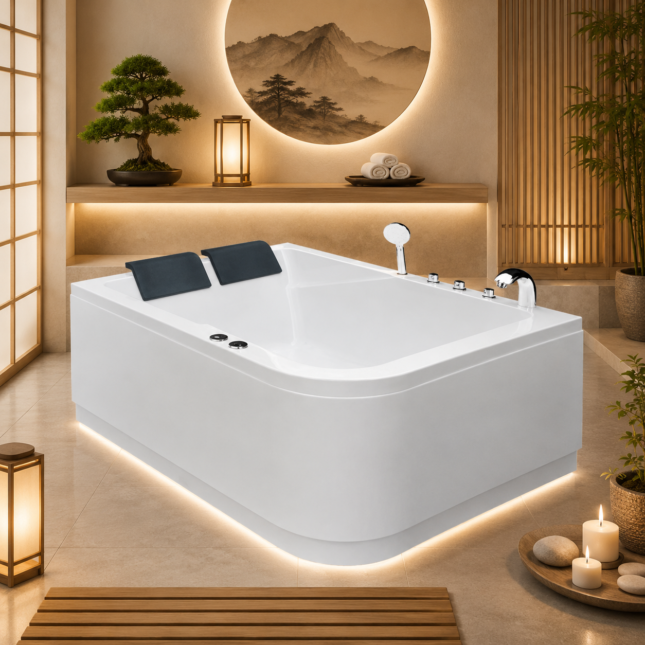 Bồn tắm massage Euroca EU1 1712