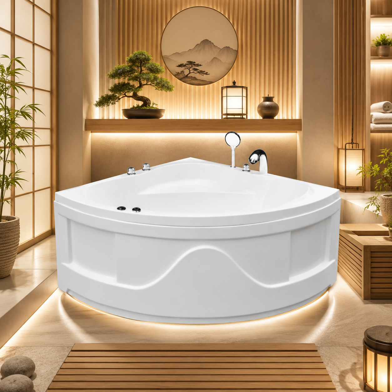 Bồn tắm massage Euroca EU2 1200