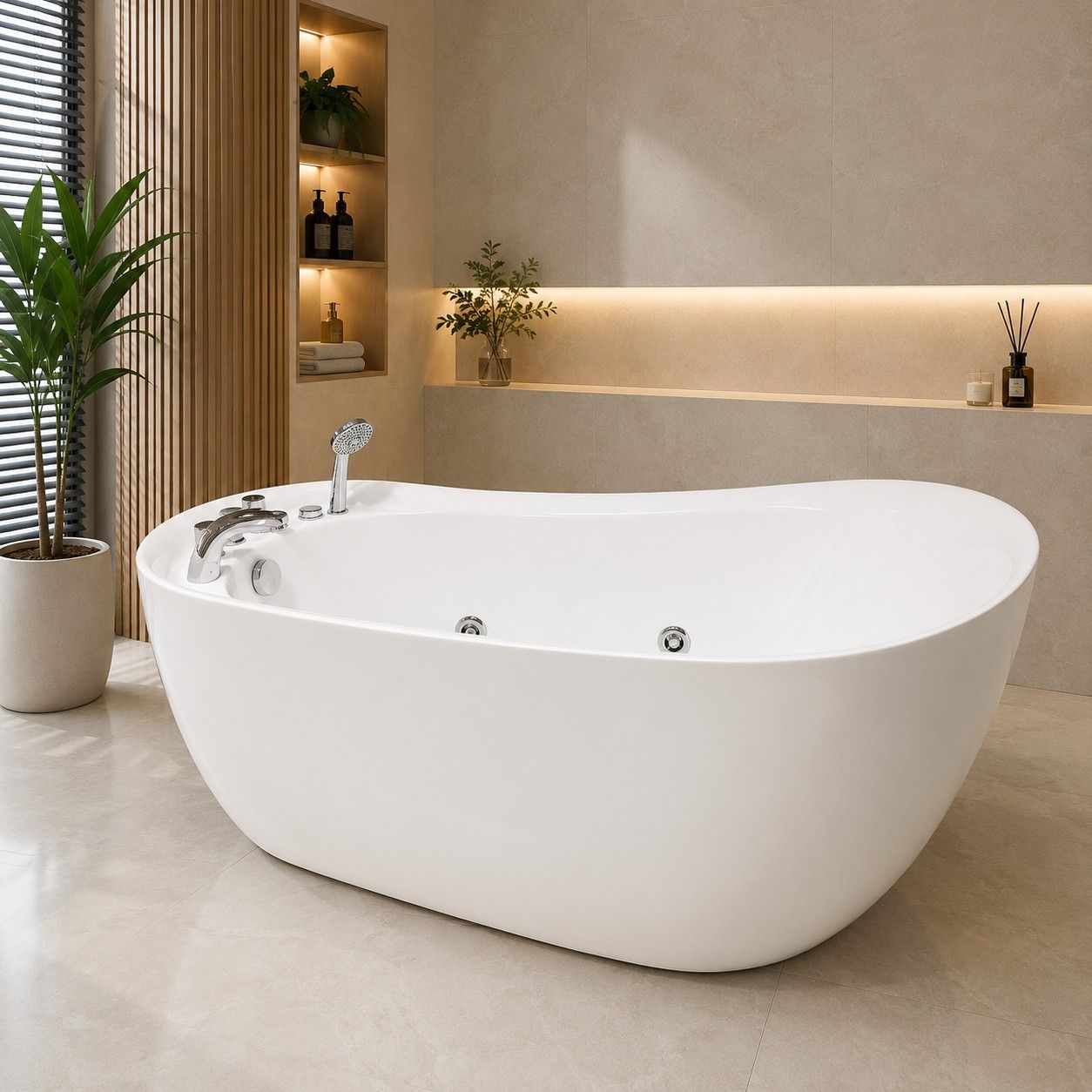 Bồn tắm massage Hinoki HKS 6012
