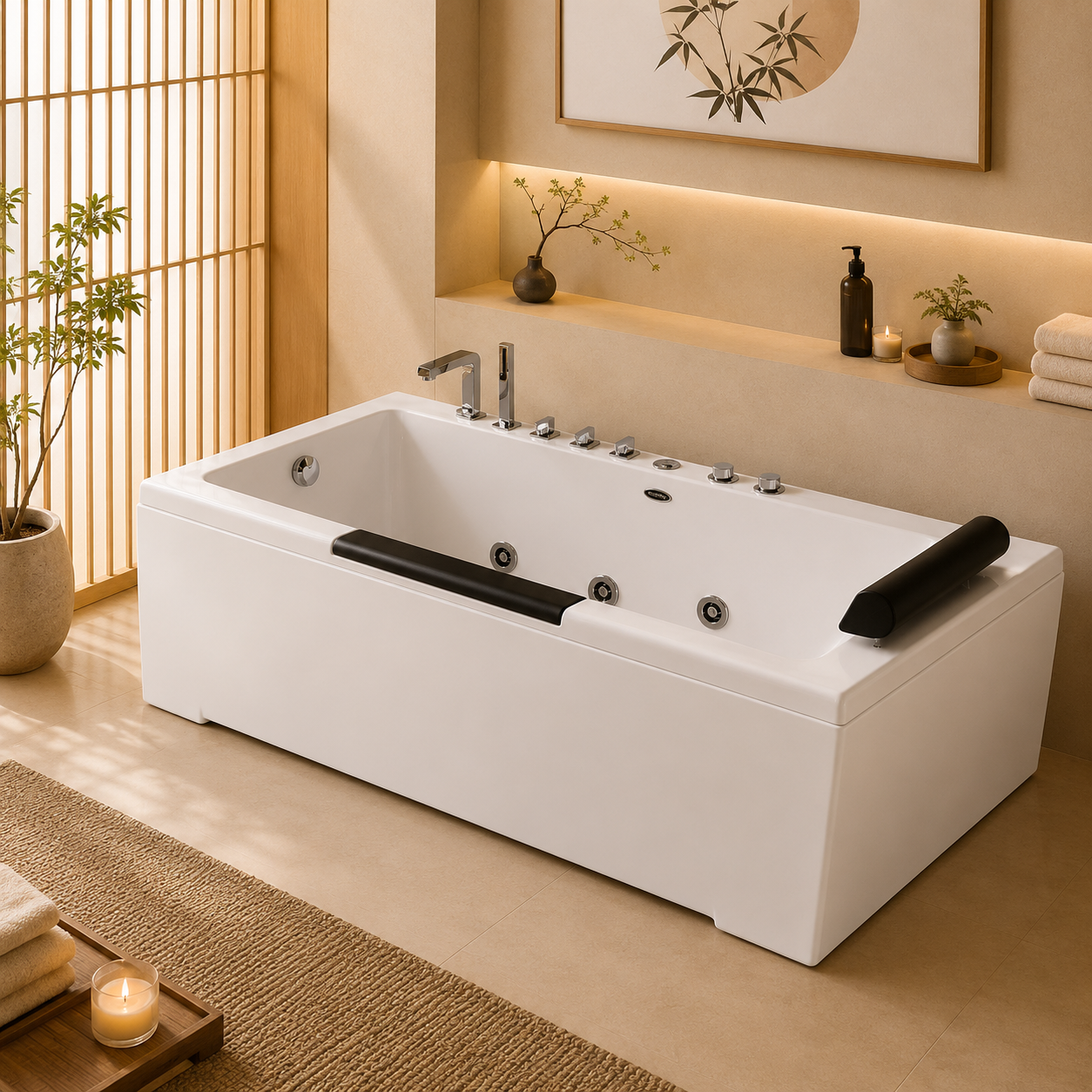 Bồn tắm massage Koleto AR 027 SQ