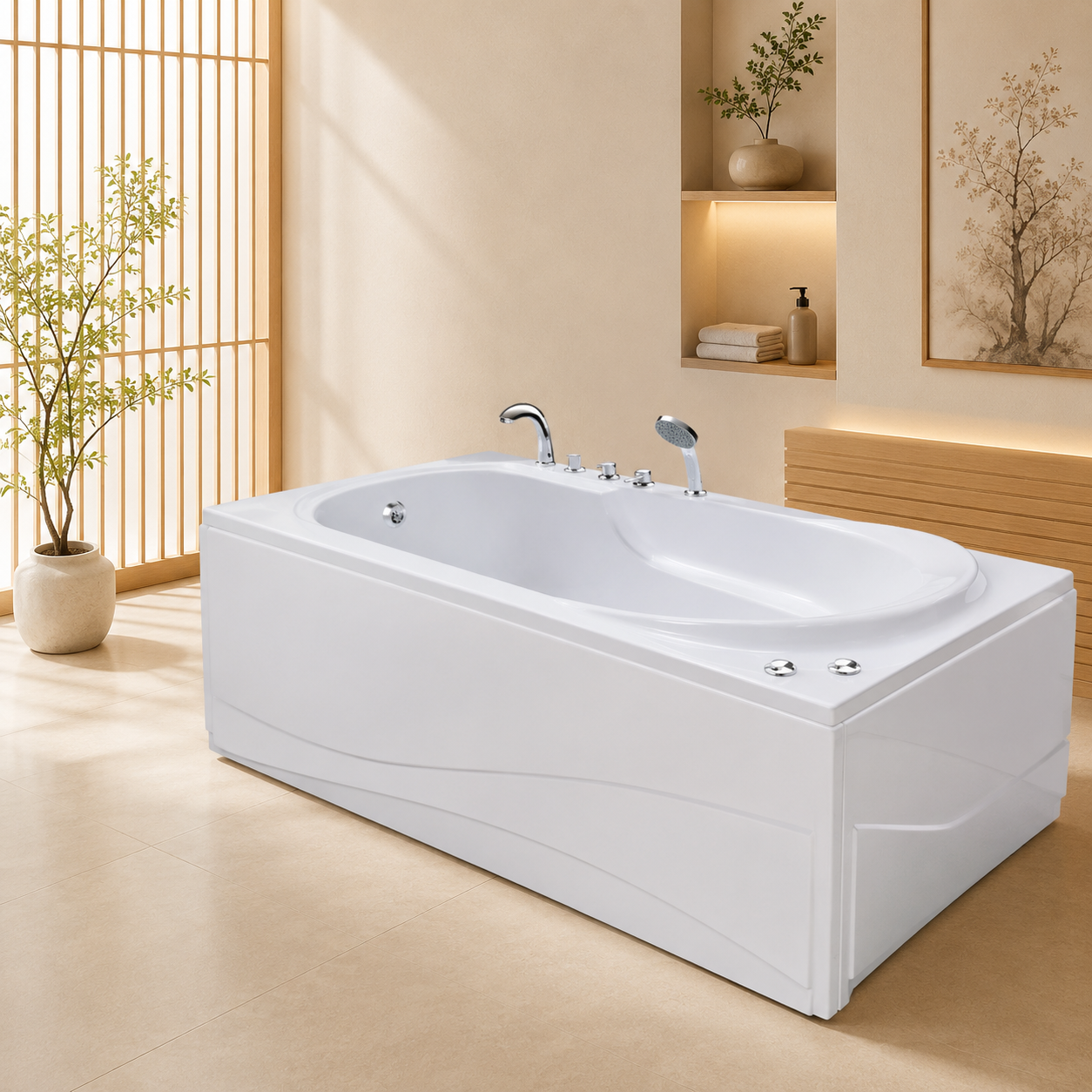 Bồn tắm massage Miller 6780
