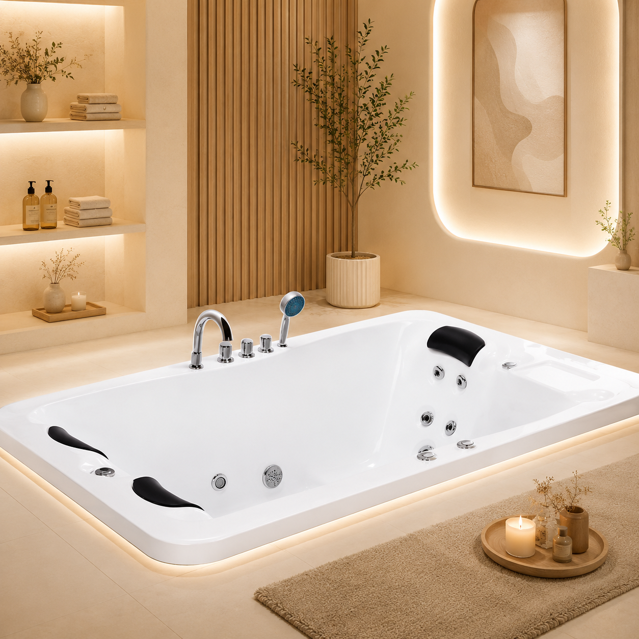 Bồn tắm massage Monaco MC - 2041