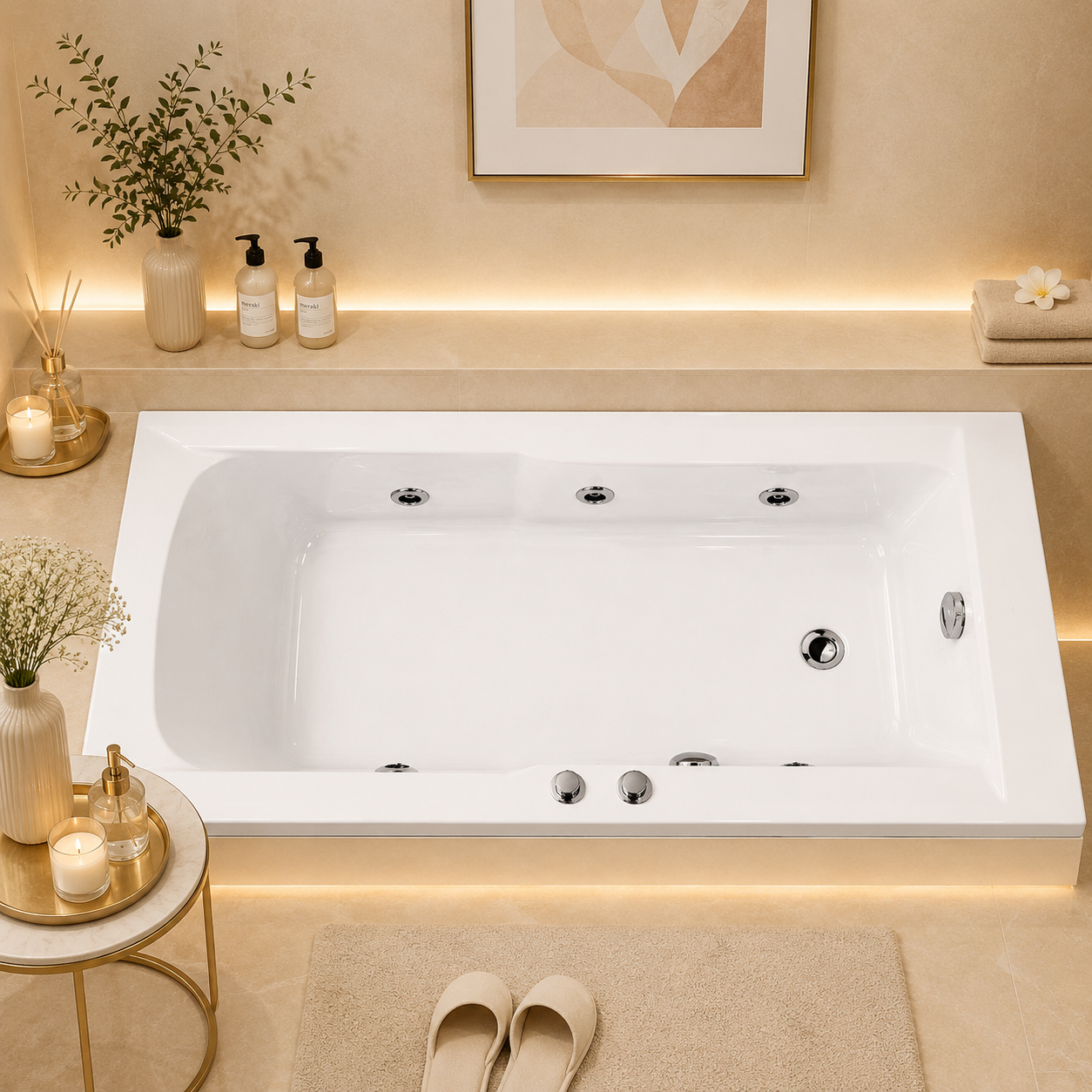 Bồn tắm Massage Caesar MT 0550