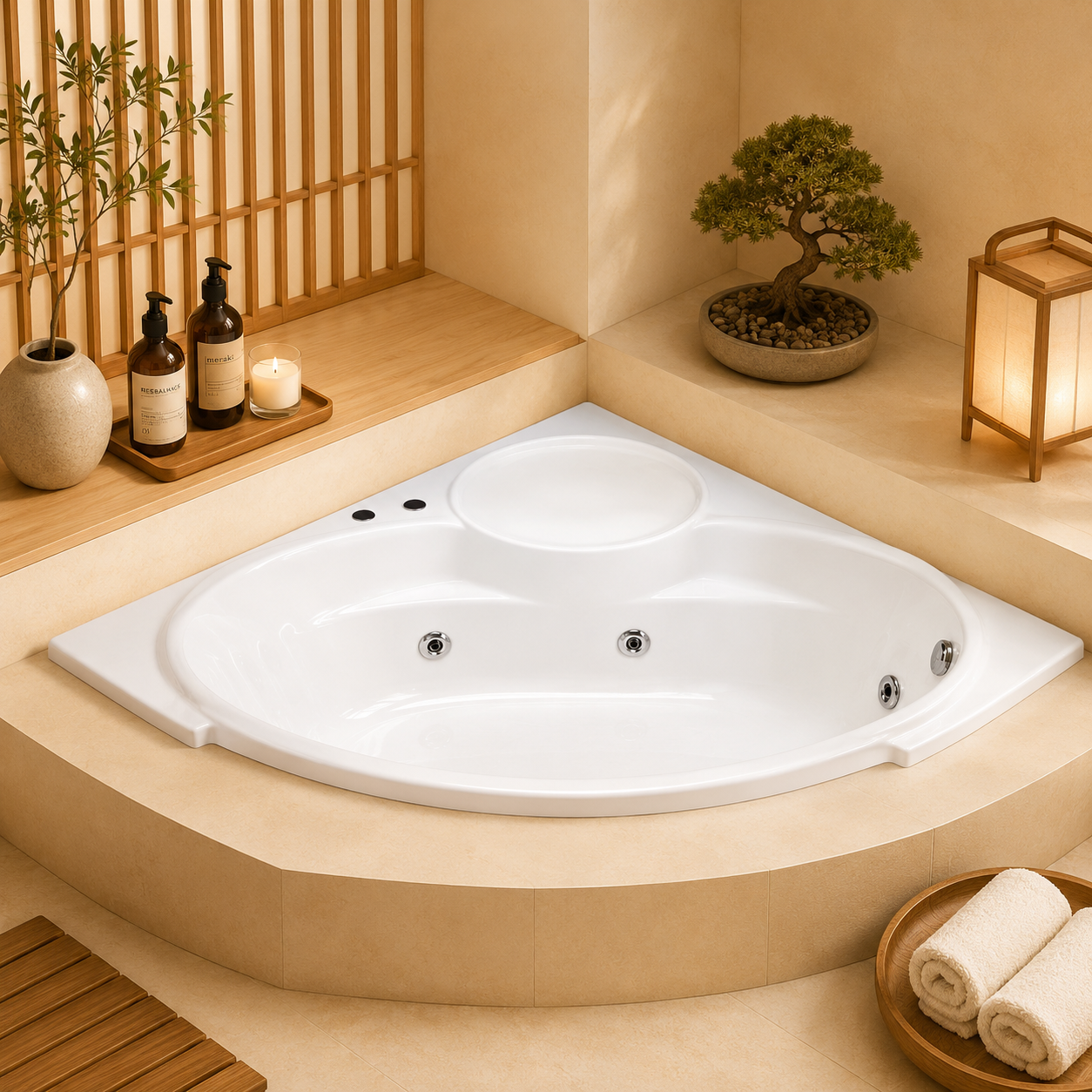 Bồn tắm Massage xây Caesar MT 5150 A