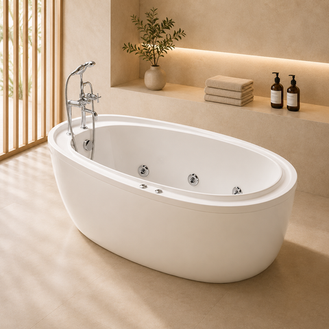 Bồn tắm nghệ thuật Caesar MT 6480