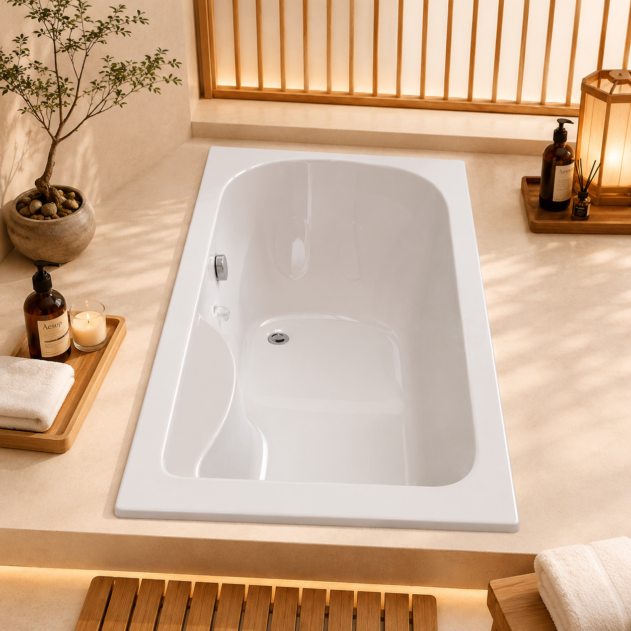 Bồn tắm xây AMAZON TP 6072