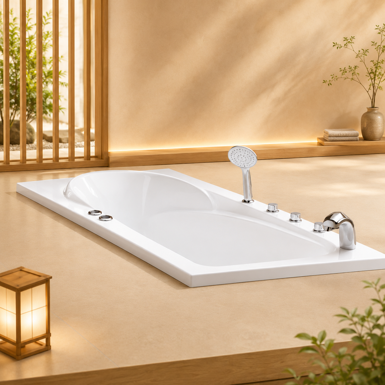 Bồn tắm xây Euroca EU1 1680