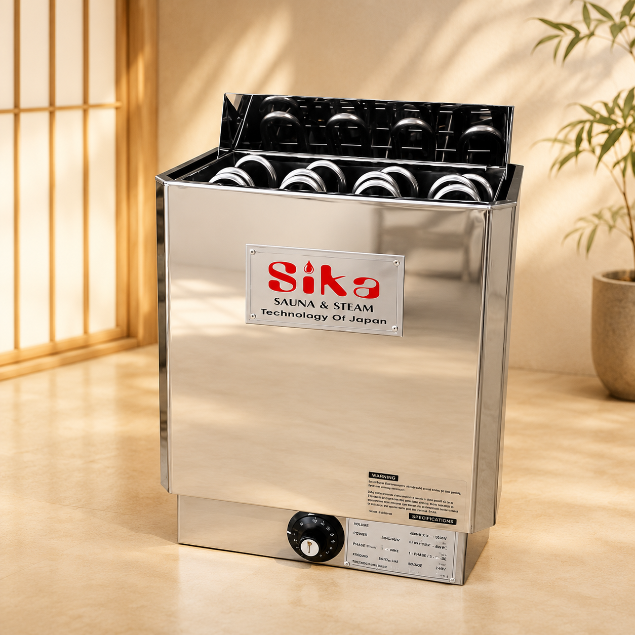 Máy xông hơi khô Sika 12kw