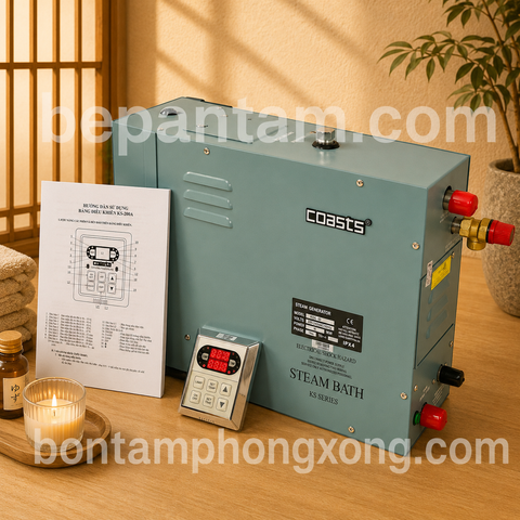 Máy xông hơi ướt Coast 15KW
