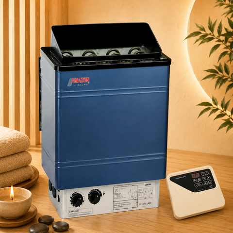 Máy xông hơi khô Amazon Sài Gòn 4kw