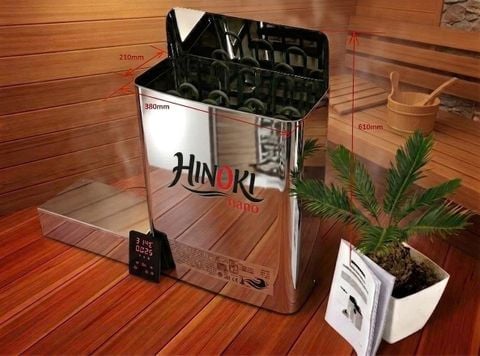Máy xông hơi khô Hinoki 6kw