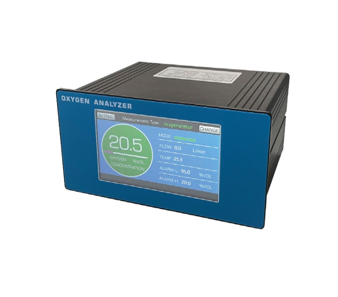 Đồng hồ độ tinh khiết oxy trực tuyến