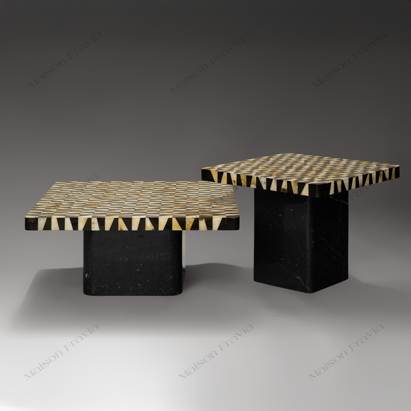  Bàn cẩn sừng cao cấp/ Luxxy Horn Tea Table 