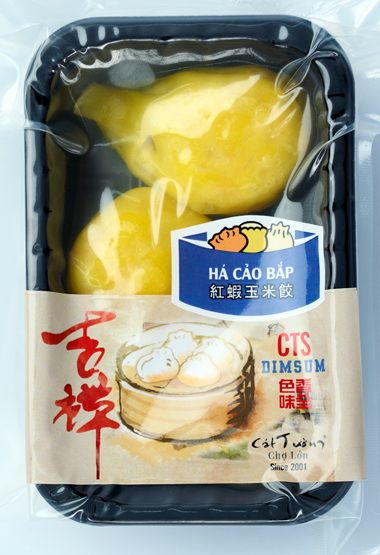  KN03 - Há Cảo Bắp 105g  紅蝦玉米餃  Steamed Corn Dumplings 