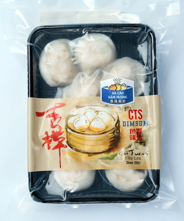  KL04 - Há Cảo Nấm Hương 315g  香 菇 蝦 餃  Steamed Mushroom Dumplings 