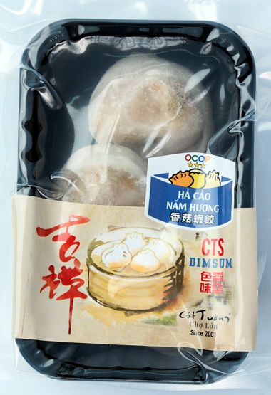  KN04 - Há Cảo Nấm Hương 105g  香 菇 蝦 餃  Steamed Mushroom Dumplings 