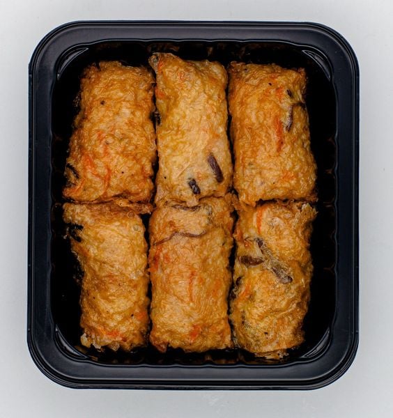  KT07 - Hủ Ky Sốt Dầu Hào 210gr 蠔皇鮮竹卷  Fried Tofu Skin Rolls With Oyster Sauce 