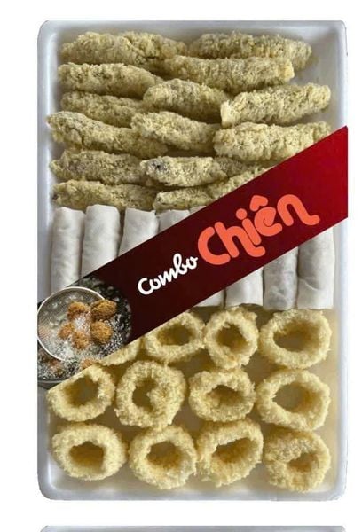 Combo chiên (450gr/khay) 