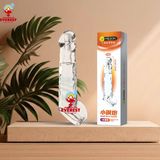  Bao cao su đôn dên 7.5cm đầu trơn rung có quai đeo Meleon 