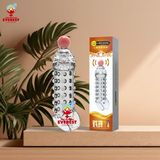  Bao cao su đôn đên đầu bi rung thân bi có quai đeo Meleon 