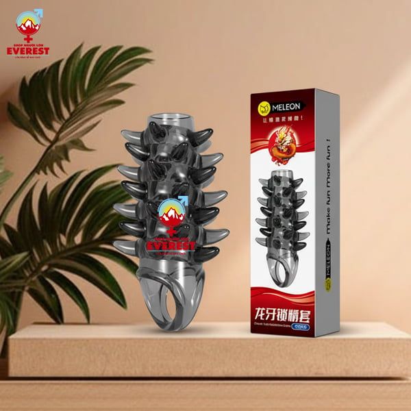  Bao cao su đôn khúc giữa thân gai có quai đeo bìu chắc chắn 