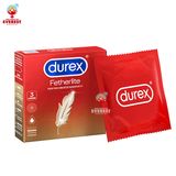  Bao cao su Durex Fetherlite siêu mỏng 52mm hộp 3 cái 