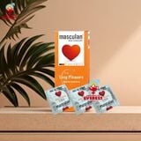  Bao cao su Masculan Long Pleasure - Hộp 10 cái 