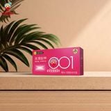  Bao cao su Meleon 001 Pink siêu mỏng nhiều gel bôi trơn hộp 10 cái 