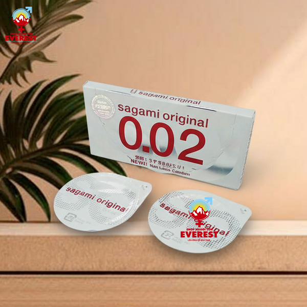  Bao cao su Sagami Original 0.02 siêu mỏng 