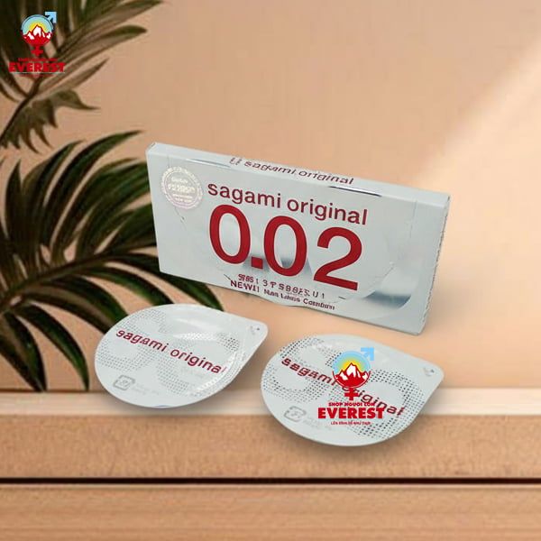  Bao cao su Sagami Original 0.02 siêu mỏng 