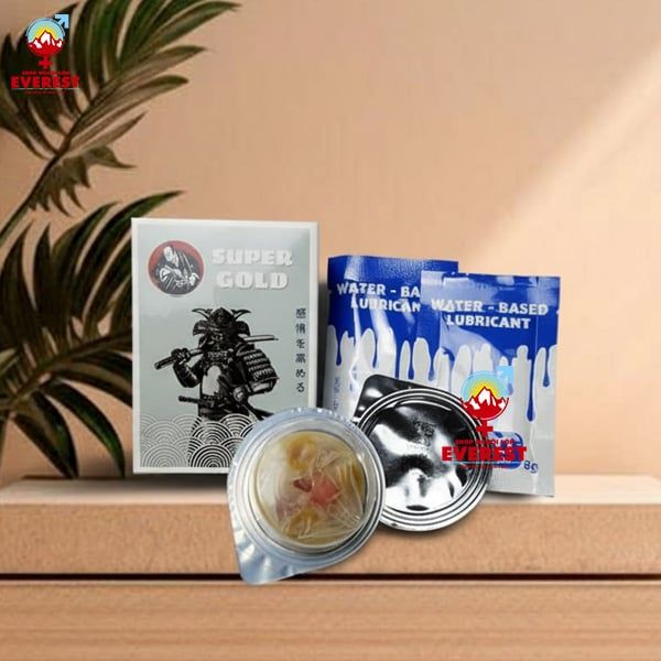  Bao Cao Su Supper Gold Bi Siêu Kích Thích hộp 2 chiếc 