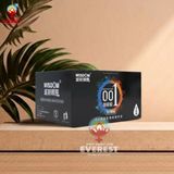  Bao cao su Wisdom 001 Black siêu mỏng nóng lạnh hộp 10 cái cao cấp 