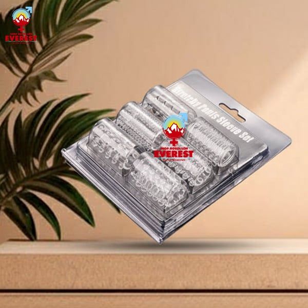  Bộ bao cao su đôn dên khúc giữa gai vỉ 6 cái 