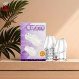  Bộ đôi bao cao su silicon đeo đầu khấc loại đầu hở 