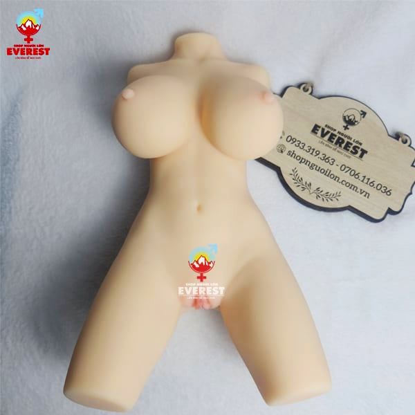  Búp bê bán thân có chân bộ xương tích hợp sưởi ấm thông minh 3,2kg 