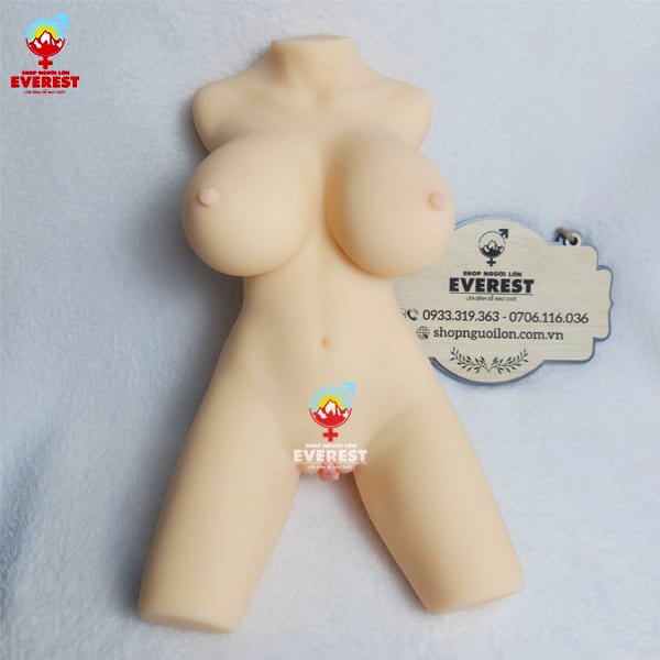  Búp bê bán thân có chân bộ xương tích hợp sưởi ấm thông minh 3,2kg 