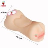  Búp bê cầm tay mini 2 đầu miệng và âm đạo giá rẻ dành cho nam giới 